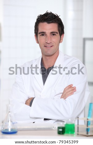 Man In Lab