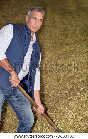 farmer at work