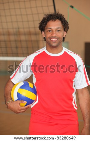 volley-ball player