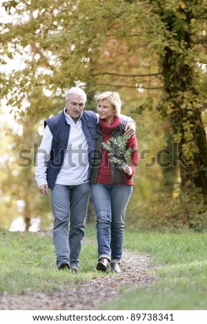 Couple in the countryside