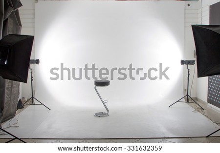 The modern photo and video studio