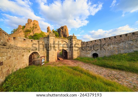 The Belogradchik Fortress, also known as Kaleto, is an ancient fortress close to the northwestern Bulgarian town of Belogradchik and the town's primary cultural and historical tourist attraction.