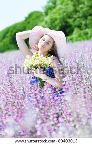 dreaming in the lilac field