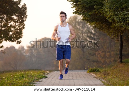 running man on sunset
