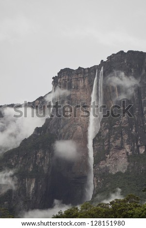 Angel Falls, the tallest waterfalls in the world