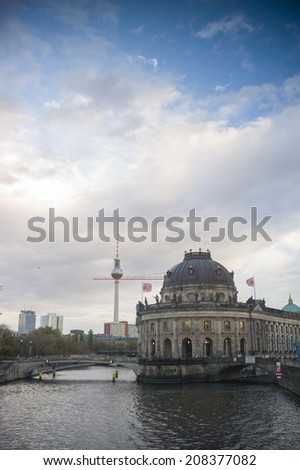 BERLIN, GERMANY - NOV 5: The Bode Museum on the Museum Island (\