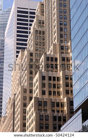 York Architecture on Terrace Style Architecture In New York Stock Photo 50424124