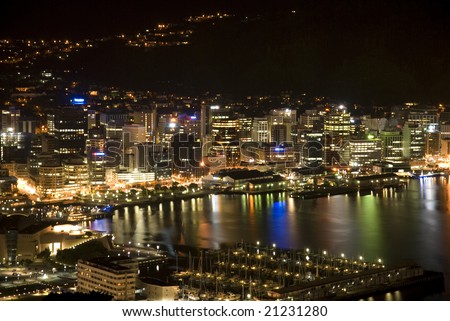 stock photo : Wellington city