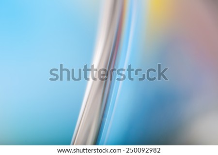 abstract background of glass vase