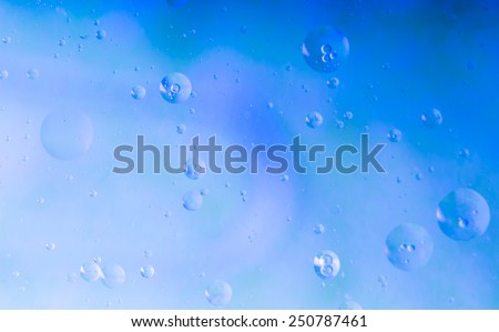 oil droplets on water surface abstraction