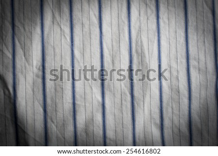 Striped shirt background or texture shirt pattern