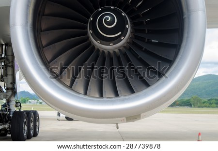 Engine airplane  boeing background