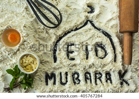 Eid Mubarak or Blessed Eid  is a traditional Muslim greeting reserved for use on the festivals of Eid ul-Adha and Eid ul-Fitr. Eid means \