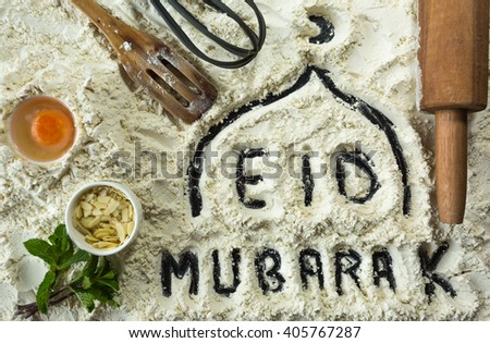 Eid Mubarak is a traditional Muslim greeting reserved for use on the Muslim festivals 