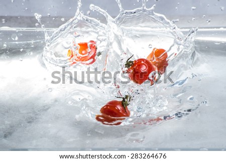 Tomato Water Splash