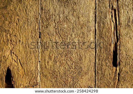 Wood texture, carve wood, wood background
