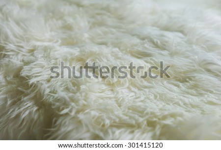 Fur textile, sheep fabric background