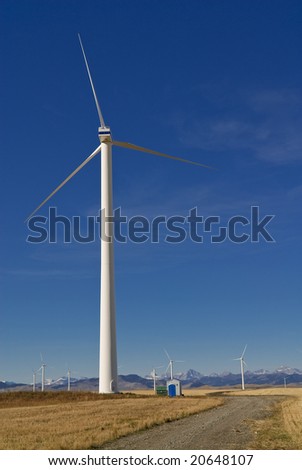 Pincher Creek - windmill farms