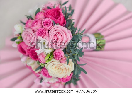 wedding bride\'s bouquet