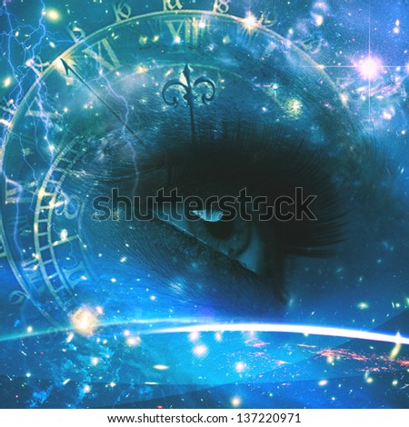 Eyes of the Universe, abstract environmental backgrounds