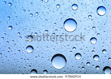 abstract backgrounds with water bubbles