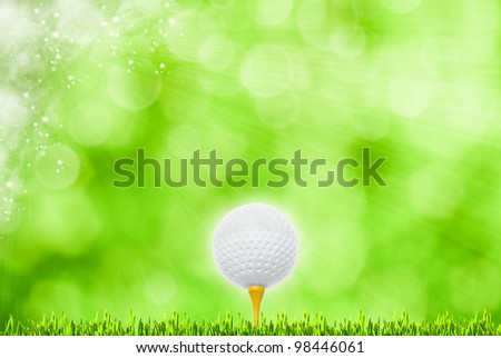 abstract golf sport art backgrounds
