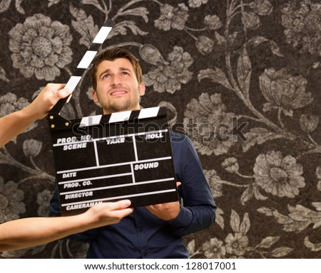 Director Clapping The Clapper Board, Indoor