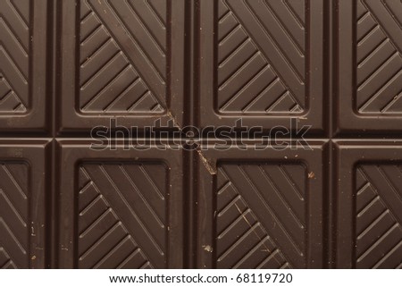 dark chocolate texture