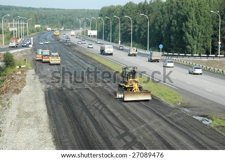 new road construction