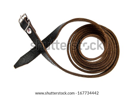 small strap on a white background