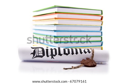 Books And Diploma