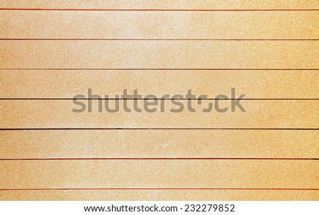 Simple Glittery Golden Textured Wood for Background Design, Emphasizing Horizontal Lines.