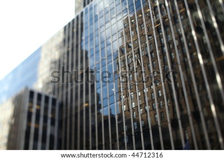 modern administrative/office building in a big city