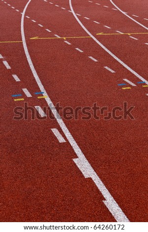 Sport grounds concept - Athletics Track