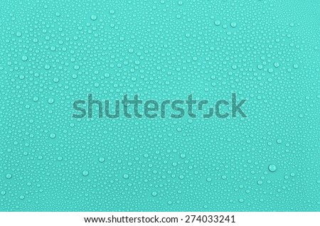 Aqua water drops background