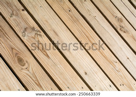 wood decking