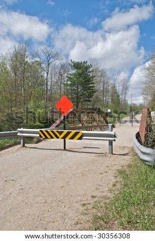 Bridge out of service