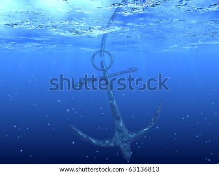 Anchor Underwater