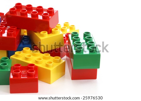 building blocks logo. Toy Building Blocks