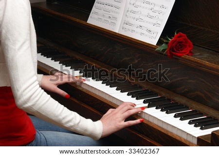 Woman Pianist