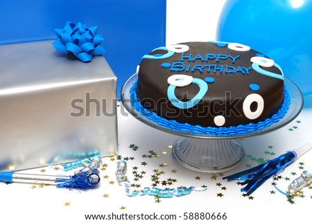 stock photo : Birthday Party Scene