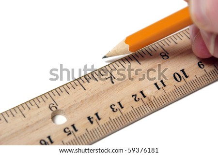 using a ruler