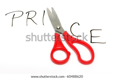 Price Cut Concept