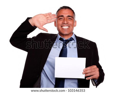 Businessman Greeting