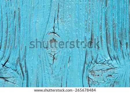 Simple light blue textured background from a wooden door.