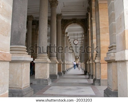 Karlovy Vary Palace corridor