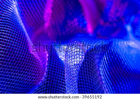 Backgroungs with blue net. Creative abstract