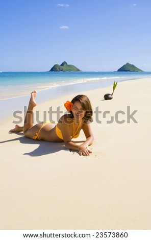 Beach At Midday