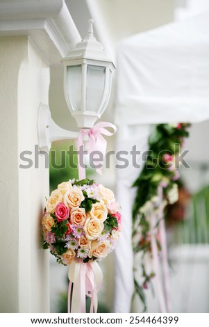 Beautiful flower wedding decorations