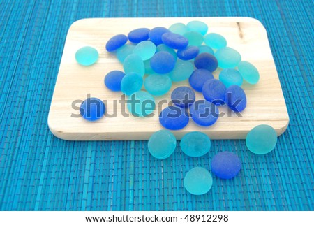 blue stones